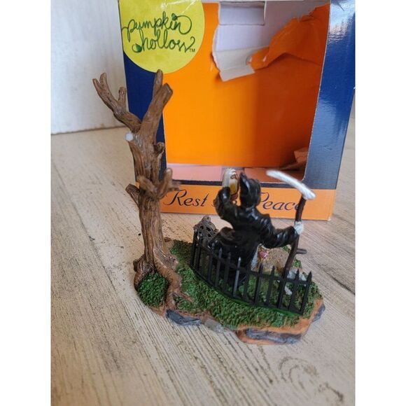 Rest in peace 2006 Pumpkin Hollow Village accessory Halloween - Picture 6 of 8